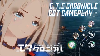 FULL GAMEPLAY E.T.E CHRONICLE JP CBT | ETE CHRONICLES