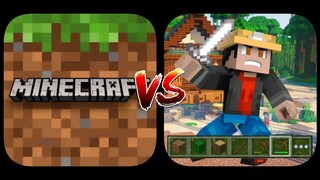 Minecraft PE VS Block Craft Building Game 2021