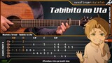 Mushoku Tensei: Jobless Reincarnation OP - Tabibito no Uta (Fingerstyle Guitar Cover | TAB Tutorial)