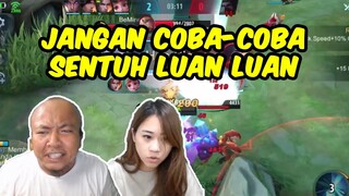 JANGAN COBA KALIAN MENYETUH LUAN-LUAN !!!!