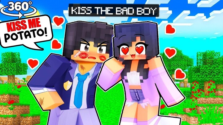 Aphmau is IN LOVE with the MYSTERIOUS BAD BOY in MINECRAFT