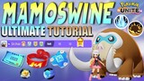 How to Play Mamoswine | Best Move set, Held Items + Complete guide | Pokémon Unite