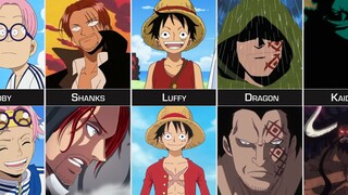 ONE PIECE Popular Characters Pre-Timeskip VS Post-Timeskip