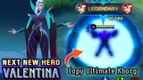 Next New Hero Valentina Gameplay - Mobile Legends Bang Bang