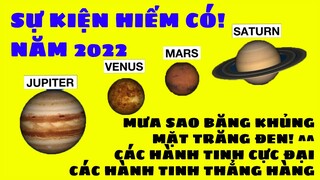 9 Điều hiếm thấy trên bầu trời năm 2022 - Vũ trụ vô tận 77 || TimeSpaceTV