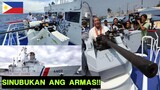 BREAKING NEWS! Mga barko ng Philippine Coast Guard armado na! Test firing ginanap sa Bataan!
