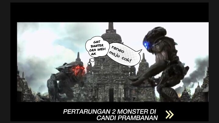 Pertarungan epic 2 monster di candi Prambanan - BEYOND SKYLINE 2017