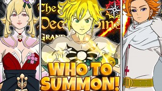 EVERY UNIT TO SUMMON FOR IN 2024! (As a NEW Player) | Seven Deadly Sins: Grand Cross