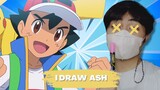Thank you, Ash! Whiteboard Pokémon Fanart.