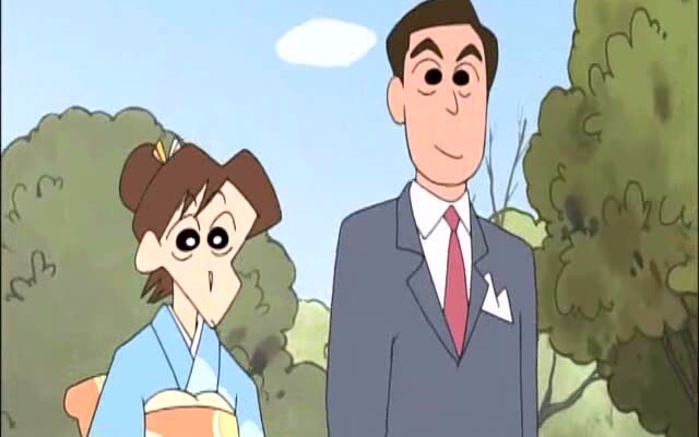 [Crayon Shin-chan] Meng Xi met a very nice person on a blind date. She thought Shin-chan was her chi