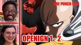 ONE PUNCH MAN OPENING 1-2 REACTION | Anime OP Reaction