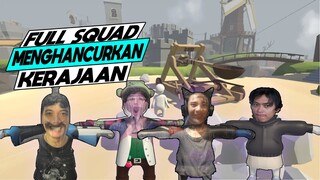 FULL SQUAD MENGHANCURKAN KERAJAAN - HUMAN FALL FLAT PART 2