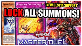 *NEW* BRANDED SUPPORT IS BROKEN! Negate *ALL* summons! | Despia Tutorial | Yu-Gi-Oh! Master Duel