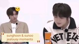 Sunghoon and Sunoo jealousy moments part1.
