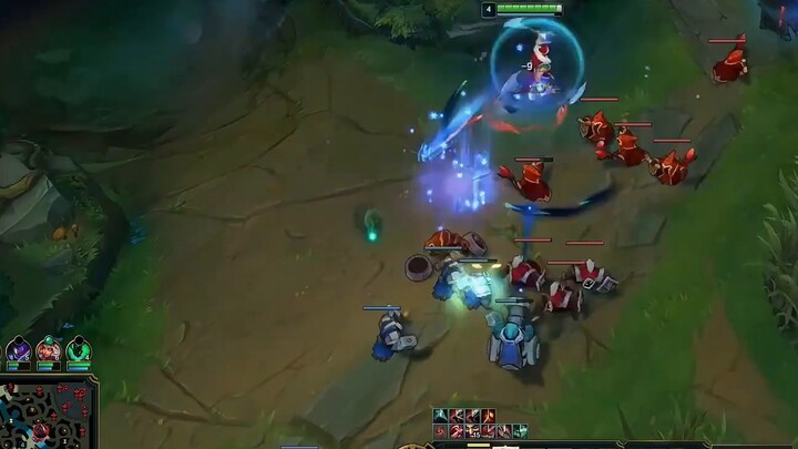Vincent: In order to get to the fountain earlier, my teammates kept raising pigs to give me buffs. I