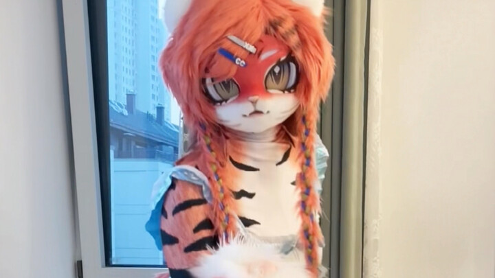 Fursuit Tiger Girl｜แม่เหล็ก