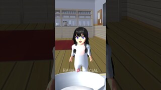 HAENA'S WORLD : HAENA INGIN BATAL PUASA #sakuraschoolsimulator #shorts