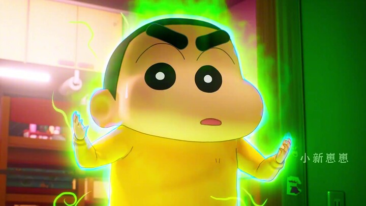 I watched the Crayon Shin-chan movie "New Dimension! Super Power War" in one go. It's a story about 