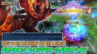 Aldous Buffed Gameplay , Easy To Get Stack - Mobile Legends Bang Bang