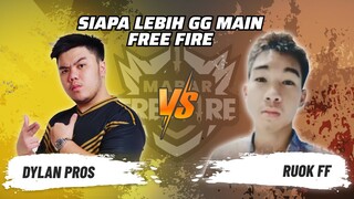 Dylan Pros vs Ruok FF: Skill Siapa Lebih GG Main FF? | Mabar Free Fire Match 150 #short