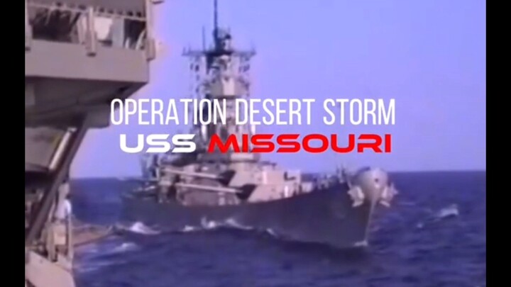 USS Missouri (Operation Desert Storm)