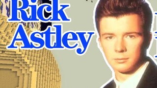 Rick Astley chơi Minecraft 2.5 (Nước)