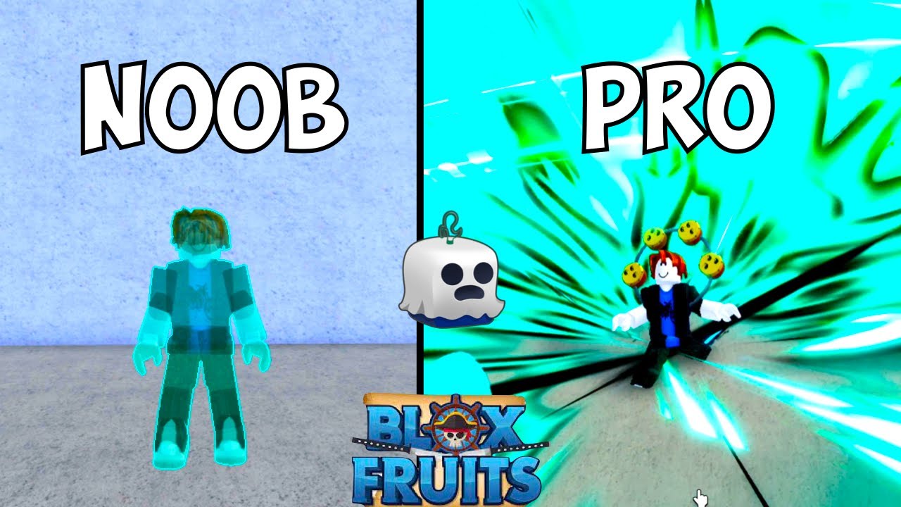 Level 1 Noob to Pro Ghost Fruit User in BloxFruits Halloween