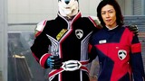 The dog-headed sheriff recognizes the Gokai, and by unlocking the power of the Tokusou Sentai, the C