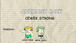 cewek strong - animasi baik