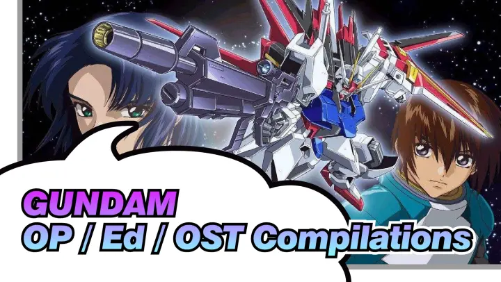 [GUNDAM/No Subtitles] Gundam Seed/Seed Destination OP/ Ed / OST  Compilations_J2