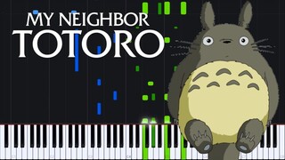 Path of the Wind - My Neighbor Totoro [Piano Tutorial] (Synthesia) // Torby Brand