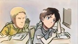 During class, Reiner always couldn't sit still and always wanted me to go to the other side of the s
