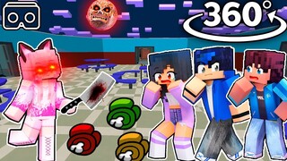 APHMAU saving friends from KAWAII CHAN Impostor - Minecraft 360°