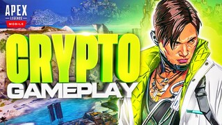 *NEW* LEGEND CRYPTO GAMEPLAY!! Apex Legends Mobile