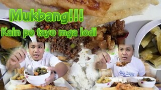 KAIN PO MGA KA LODI / PINAKBET / PORK BOPIS / PORK ADOBO / BUNGA NG MALUNGAY  / TURON NA SAGING