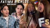 Never let these girls on your KARAOKE! | Latinos react to Fatima & Chloe Redondo singing in party