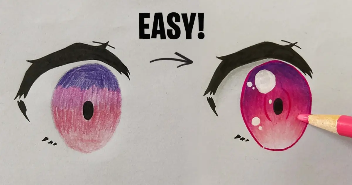 HOW TO COLOR ANIME EYES WITH PENCILS | Important Tips for Beginners - Bilibili HOW TO COLOR ANIME EYES WITH PENCILS | Important Tips for Beginners - Bilibili