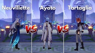 Neuvillette Vs Childe!! Who is the Best Hydro DPS?? [Genshin Impact]