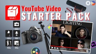 YouTube Video Starter Pack Philippines | Video Production Tips for Beginners Philippines (Tagalog)