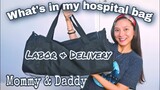 WHAT'S IN MY HOSPITAL BAG | LABOR & DELIVERY | for Mommy & Daddy