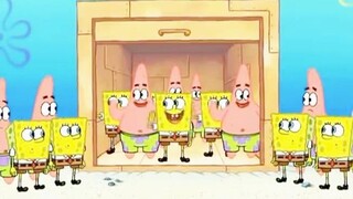 The time machine travels, time and space are chaotic, and Spongebob has a party!