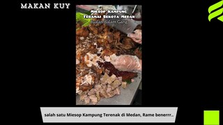 salah satu Miesop Kampung Terenak di Medan, Rame benerrr..