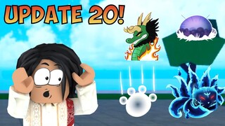 All Update 20 Fruit Reworks & New Mythical Fruit - Bloxfruits