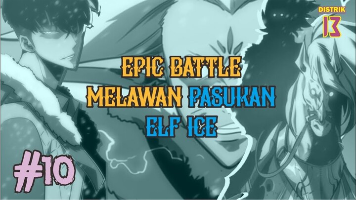 ALUR CERITA MANHWA OVERPOWER TERBARU | PERTARUNGAN SENGIT MELAWAN MONSTER ELF TERBAIK