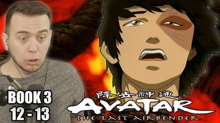 Avatar The Last Airbender Book 3 Ep 12-13 Reaction | Western Air Temple / The Firebending Masters