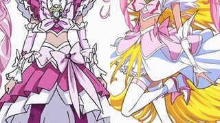 Pretty Cure transformation illustrations and collection pictures!!!