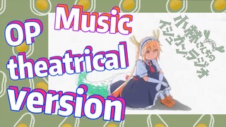 [Miss Kobayashi's Dragon Maid] Music | OP theatrical version