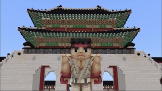 Minecraft / Street Fighter Arrives To Minecraft | The World Warrior SKIN REVIEW !!