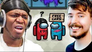 SIDEMEN AMONG US vs MR BEAST