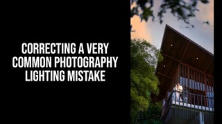 Correcting a Very COMMON Photography LIGHTING Mistake